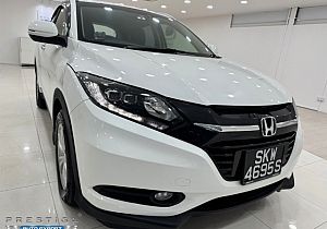 Honda Vezel 1.5X CVT 2015 Push Start Revcam White